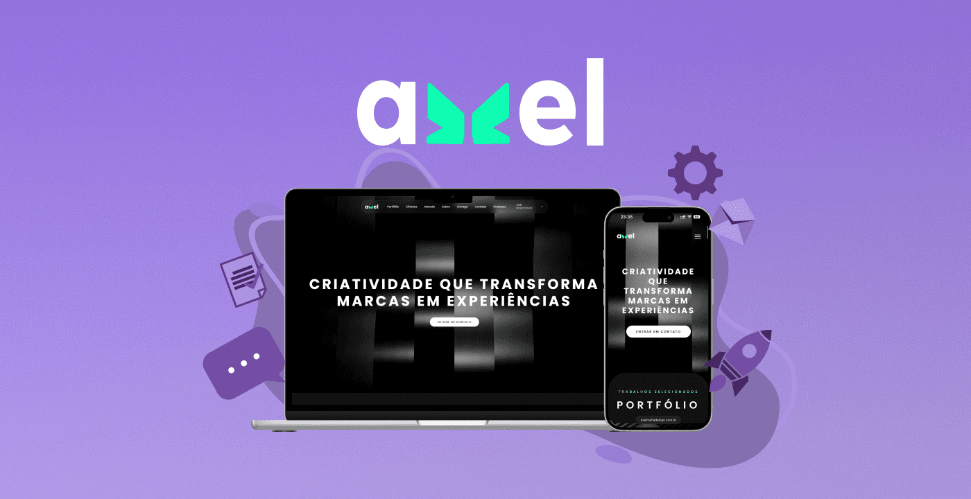 Preview do projeto Axel Rocha Design