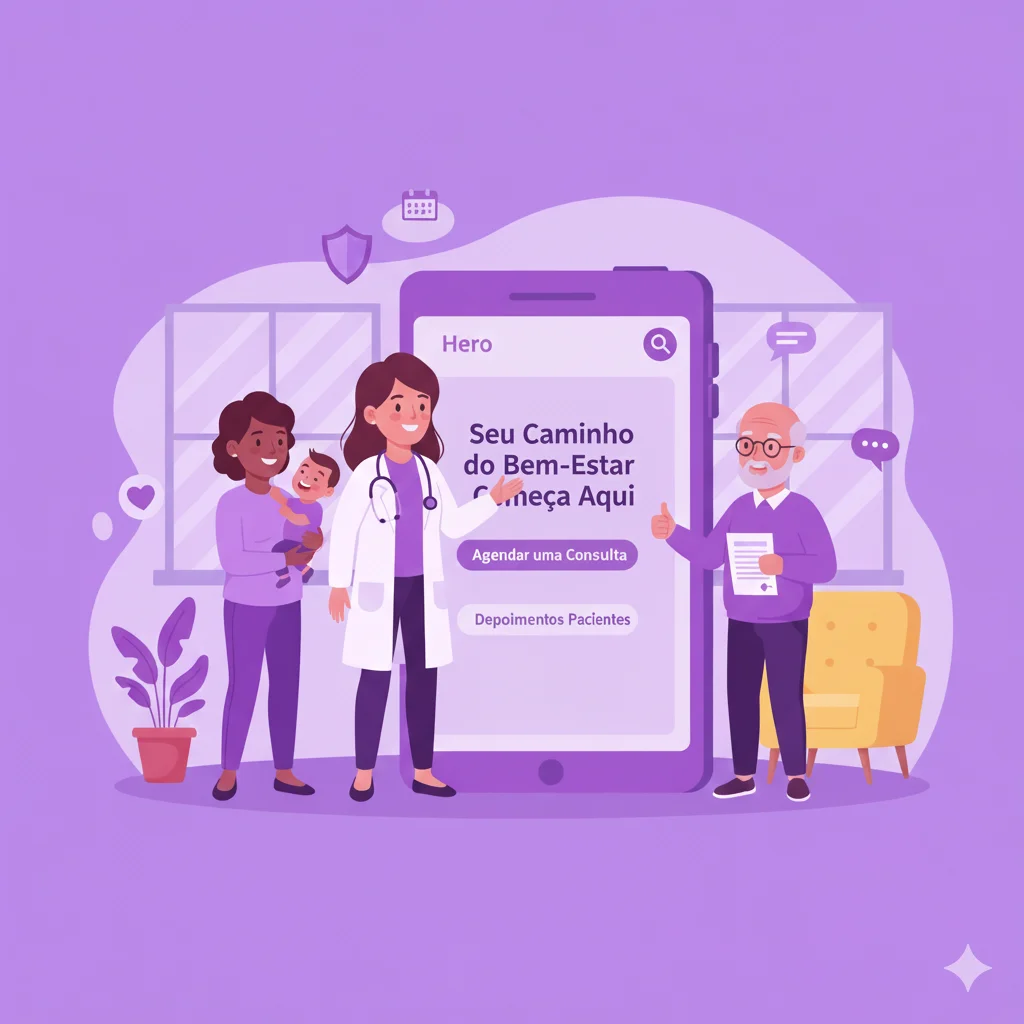 Exemplo de Landing Page moderna e responsiva